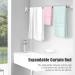 Siuke Expandable Curtain Rod - 20 to 32 Inches No Drill Rust-Free Clamping Bar for Windows & Shower - H44959-2 - Buy Online on GoSupps.com