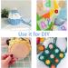 24 PCS Plastic Mesh Canvas Sheets - Variety Shapes for DIY Crafts and Embroidery - Buy Online on GoSupps.com