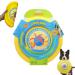 Laroo dogs Frisbee flight disc dog toys 24.5cm dog training Throw HQ-Eva flying disc soft bite-proof protecting outdoor toys for large dogs