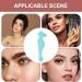 Winged Eyeliner Stencil - Portable Eye Liner Shadow Stencil | Eyeliner Guide Tool | Winged Tip Eyeliner Aid | Multifunctional For Eyes Eyeshadow Mascara Shield Eyelash Lips Green - Buy Online on GoSupps.com