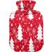Buy KCLDECI 2L Hot Water Bottle with Christmas Trees Cover - Perfect for Pain Relief Foot Warmer & Heat Therapy - Buy Online on GoSupps.com