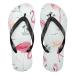 Mnsruu Tropical Animal Flamingo Palm Tree Flip Flops Flops Sandals Home Home Hotel Spa Bedroom Travel XL For Men Women X-Large Multi-color