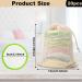3 Layers Reusable Makeup Remover Pads 20Pcs Cotton Wool Pads with Laundry Bag - Eco-Friendly Bamboo Face Pads for All Skin Types - Buy Online on GoSupps.com
