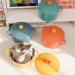 Ramen Soup Bowl Kawaii Instant Ramen Bowl with Lid Spoon Cute Stainless Steel Large Capacity Noodle Fruit Salad Soup Bowl Set KitchenTableware Salad Bowl (Color : Orange) - Buy Online on GoSupps.com