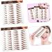 DRESSOOS 5 Sheets eyebrows makeup sticker eyebrow stickers fake eyebrow stickers sticker - Buy Online on GoSupps.com
