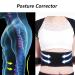 Posture Corrector Scoliosis Back Brace Spine Corset Shoulder Therapy Straight Back Support Posture Correction Belt Black X-Large - Buy Online on GoSupps.com