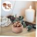 Buy Wood Diffuser Set - Stylish Essential Oil Diffuser for Home & Office | Beauty Salon Decor & Aromatherapy - Buy Online on GoSupps.com