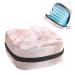 Rose Golden Marble Sanitary Napkierte Storage Pocket Feminine Menstruation cup bags Silent insert holder tampon pockets Portable period pocket for women teenage girls 1 piece multicolored 7