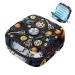 Storage bags for women's bandages funny cute space planet universe portable menstrual pads panty liners tampons women's bandages storage holder for women school office