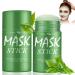 2 Pi ce Green Tea Mask Stick Green Stick Mask Nettoyage en Profondeur Masques au Th Vert Pour tous les types de peau femmes hommes Hydratant Efficace Dissolvant les Points Noirs