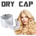 Lobonbo Portable Soft Hair Drying Cap Bonnet Hood - Grey - Buy Online on GoSupps.com