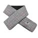 Rlehjn heating scarf USB with 3 heating levels Electrical neck Heat cushion Naked Heat scarf Neck heating electrical neck heating pillow without power bench waterproof windproof electrical warm gray