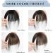 SARO-UP Clip in Fringe Clip in Bangs 100% Real Human Hair Clip in Fringe Human Hair Extensions with Temples Hairpieces for Thinning Hair 360 Clip on Bangs for Daily Wear(Dark Brown) 10inch clip in bangs Dark Brown - Buy Online on GoSupps.com