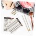 POPETPOP 9 Sheets Waterproof Eyebrow Stickers Eyebrow Stencils Fake Eyebrow Stickers 3d Make up Tool - Buy Online on GoSupps.com