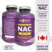 Promise NAC - 600mg N-Acetyl-L-Cysteine 200 Capsules- For Lung Liver Immune Support Anti-Inflammatory - Promoted Glutathione Synthesis Highly Potent - Made In Canada GMO Dairy and Gluten-Free - Buy Online on GoSupps.com