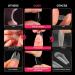 500PCS Almond Fake Nail Tips - HKFUON Medium Almond Shaped Clear Acrylic Nails - Professional False Nails for Nail Art Extension - Buy Online on GoSupps.com