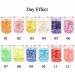 1 Box Fashion DIY Manicure Glow in the Dark Neon Sequins Hexagon Sequins Nail Art Glitter Luminous Nail Powder(12) - Buy Online on GoSupps.com