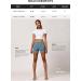 Conceited High Waisted Flowy Shorts with Pockets, 4-Way Stretch - 4 Inseam Harem Style for Women (Fleur S-M) - Buy Online on GoSupps.com