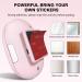 UV Toothbrush Cover Case & Sanitizer with Light Rechargeable Travel Holder for Electric & Manual Toothbrushes - Pink - Buy Online on GoSupps.com
