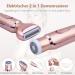 Buy 2-in-1 Waterproof Electric Razor for Women - Wet & Dry Shaver for Face Legs Armpits & Bikinizone - Portable Painless with USB Charging - Buy Online on GoSupps.com