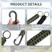 6-Piece Paracord Key Set | Durable Lanyard & Carabiner for Hiking Camping Cycling | Versatile Accessories for Keys Water Cups & Flashlights - Buy Online on GoSupps.com