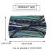GORTIN Boho Headbands Set - 3 Pcs Black Elastic Twist Hair Bands for Women and Girls - Buy Online on GoSupps.com