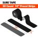 Shop Sure Tape Water Resistant Kinesiology Tape - 20 Precut Latex Free Strips for Sports Therapy - Buy Online on GoSupps.com