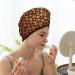 Wicker Woven Coral Velvet Quick-Dry Hair Cap - Ultimate Towel Wrap for Travel & Home | Unisex Hair Care - Buy Online on GoSupps.com