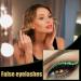 Xijobido Fake Eyelashes4 Pairs Reusable Eyeliner Eyelash Strips Reusable Make Up Glue for Daily Use Party Travel Vegetable - Buy Online on GoSupps.com