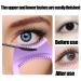 SILICONE Winged Eyeliner Stencil Mermaid Mascara Guard | Reusable Purple Eyelash Tool - Buy Online on GoSupps.com