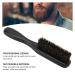 LCKJLJ Bristle Beard Brush & Hair Comb with Wooden Handle for Men - Black | Premium Grooming Tool (1 Piece) - Buy Online on GoSupps.com