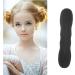 Black Hair Bun Maker Set - Topsy Tail Hair Tool 4PCS for Ponytail & French Style - Women's Hair Styling Accessories - Buy Online on GoSupps.com