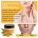 Turmeric Brightening Scrub - Natural Exfoliating Sea Salt Body Scrub for Dark Areas & Hyperpigmentation | Smooth & Radiant Skin - Buy Online on GoSupps.com