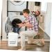 Healeved Washing Storage Bucket Toilet Lid Covers Laundry Bin Snack Containers Dispenser Wrought Iron - Buy Online on GoSupps.com