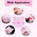 MEKK Lint Free Nail Wipes - 400PCS Cat Shape Remover Pads for Nail Polish & Lash Extensions | Super Absorbent Non-Woven Fabric - Pink - Buy Online on GoSupps.com