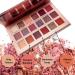 Professional 18 Color Pigmented Nude Eyeshadow Palette - Blendable Long Lasting Multi Reflective Matte & Shimmer Makeup for Smoky Looks | International Shipping Available - Buy Online on GoSupps.com
