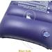 Dogxiong Purple Inflatable Camping Pillow 2-Pack - Ultralight Squared Flocked Fabric Air Pillow for Beach, Hiking, Traveling - Neck & Lumbar Support - Buy Online on GoSupps.com