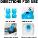MarryLee 2Pcs Blue Bubble Toilet Cleaner Urinary Deodorant Active Agent 100ml (Blue) - Buy Online on GoSupps.com