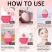 Ice Roller for Face Relieve Face & Eye Bags Contour Firm and Enhance Natural Radiance of Skin Skin and Contours Face(#2-Pink) - Buy Online on GoSupps.com