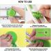 Circle Paper Cutter with 3 Green Blades - Rotary Round Cutting Knife for Scrapbook and DIY Crafts - Buy Online on GoSupps.com