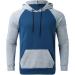 Men's Patchwork Hoodies: Solid Color Block Pullover with Pockets - Buy Online on GoSupps.com