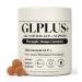 Plus+Ultra 8-in-1 GLP-1 Supplement for Women and Men | Hunger & Metabolism Support Gummy with Akkermansia Turmeric & Resveratrol (Activate Pineapple Gummy)