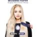 Advanced Negative Ionic Hair Straightener Brush - 9 Temp Settings Fast Heating & Anti-Scald LED Display - Silky Smooth Frizz-Free Hair - Blue - Buy Online on GoSupps.com