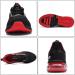 IIV Men's Air Running Shoes - Size 11 Black/Red | Lightweight Slip On Sneakers for Tennis, Walking, and Gym - Buy Online on GoSupps.com
