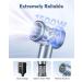 Bopcal Ionic Blow Dryer - High-Speed 110 000 RPM Hair Dryer for All Hair Types | 200 Million Negative Ions Lightweight & Quiet 1500W Thermo-Control - Fast Drying in Silver - Buy Online on GoSupps.com