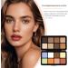 Generisch Cream Contour Palette | Face Makeup Palette | Face Makeup Palette - 16-Color Face Contour and Highlighter Palette - Cream Makeup Palette - Buy Online on GoSupps.com