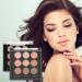 9-Color Eyeshadow Palette | Glitter Eyeshadows Neutral Eye Shadow Pallet Highly Pigmented Makeup Accessories for Women Girls Uwariloy 02# - Buy Online on GoSupps.com