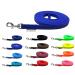 Drag line for dogs Biothane dog leash medium / large dogs width 16mm / 3m / 5m / 10m / 15m (1m with hand loop blue) 1m with hand loop blue