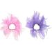 Zac's Alter Ego Set of 4 AB Shiny Double Layer Windmill Scrunchies - Buy Online on GoSupps.com