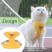 Premium Adjustable Cat & Puppy Dishes with Leash - Soft Chest Harness XS for Small Animals | International Shipping - Buy Online on GoSupps.com